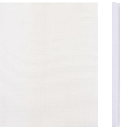 Recinzione Frangivento da Giardino PVC 35x0,19 m Bianco