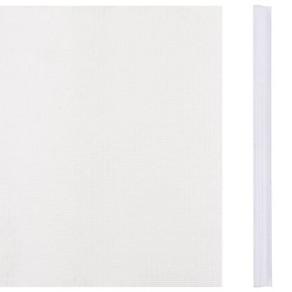 Recinzione Frangivento da Giardino PVC 70x0,19 m Bianco