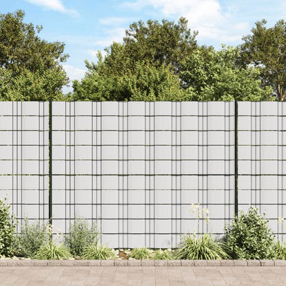 Recinzione Frangivento da Giardino PVC 70x0,19 m Bianco