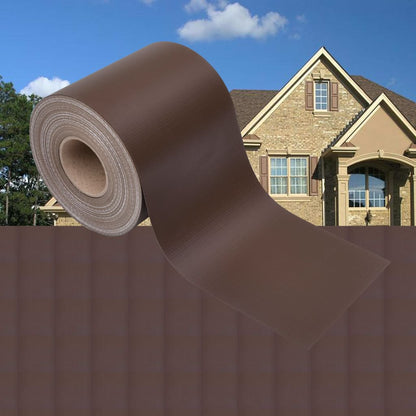 Recinzione Frangivento da Giardino PVC 70x0,19 m Marrone