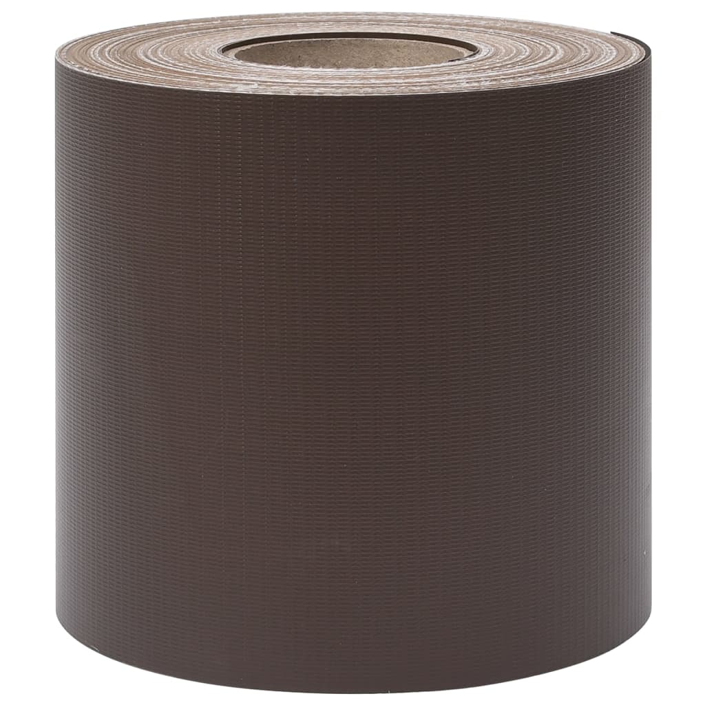 Recinzione Frangivento 4 pz in PVC 35x0,19m Marrone