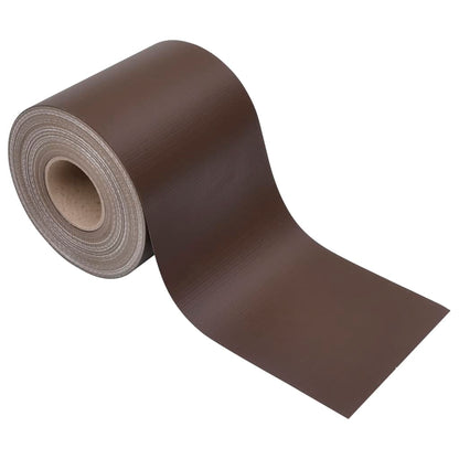 Recinzione Frangivento 4 pz in PVC 35x0,19m Marrone