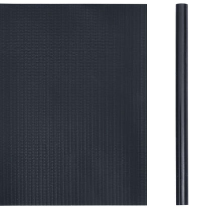 Recinzione Frangivento Giardino PVC 35x0,19m Grigio Scuro Opaco