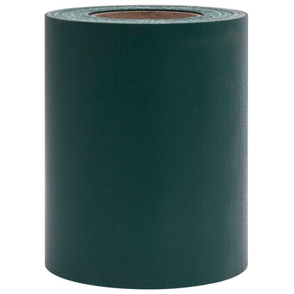 Recinzione Frangivento 4 pz in PVC 35x0,19m Verde Opaco