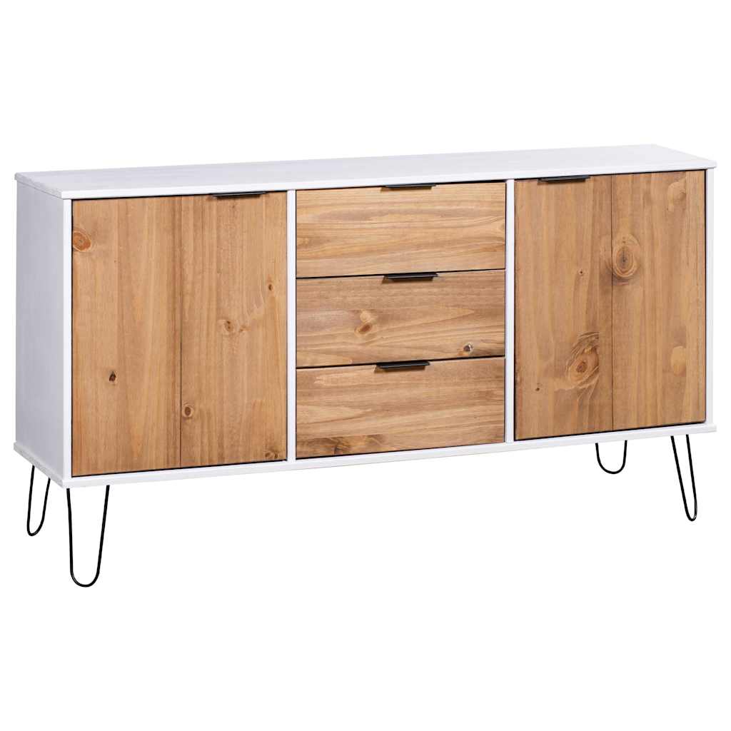 Credenza New York 130,6 x 43 x 73,6 cm Legno di pino massello