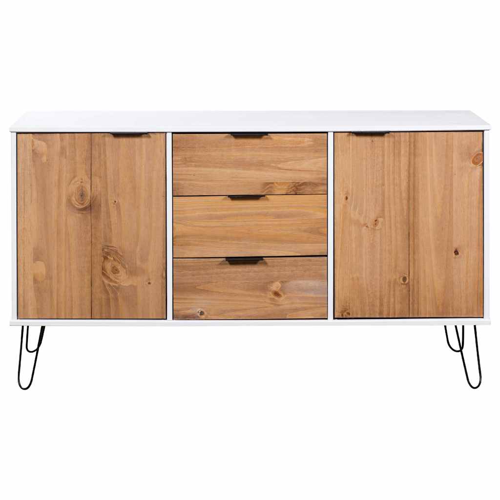 Credenza New York 130,6 x 43 x 73,6 cm Legno di pino massello