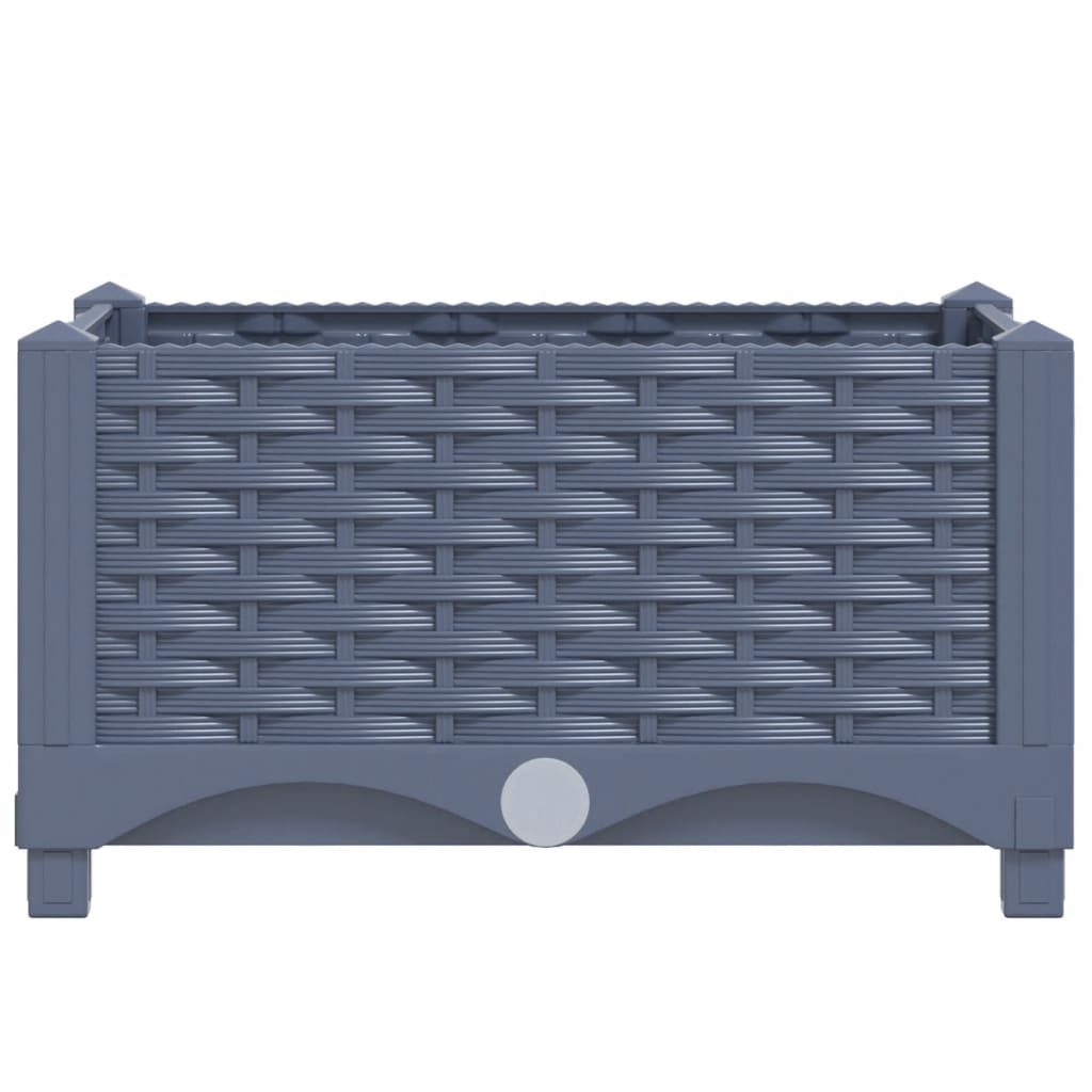 Fioriera Rialzata 40x40x23 cm in Polipropilene