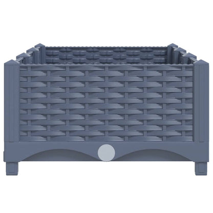 Fioriera Rialzata 120x40x23 cm in Polipropilene