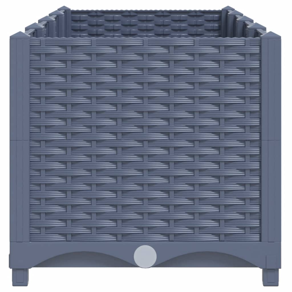 Fioriera Rialzata 160x40x38 cm in Polipropilene
