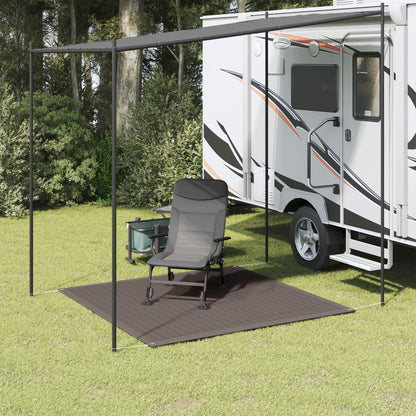 Tappeto da Tenda 200x200 cm Antracite