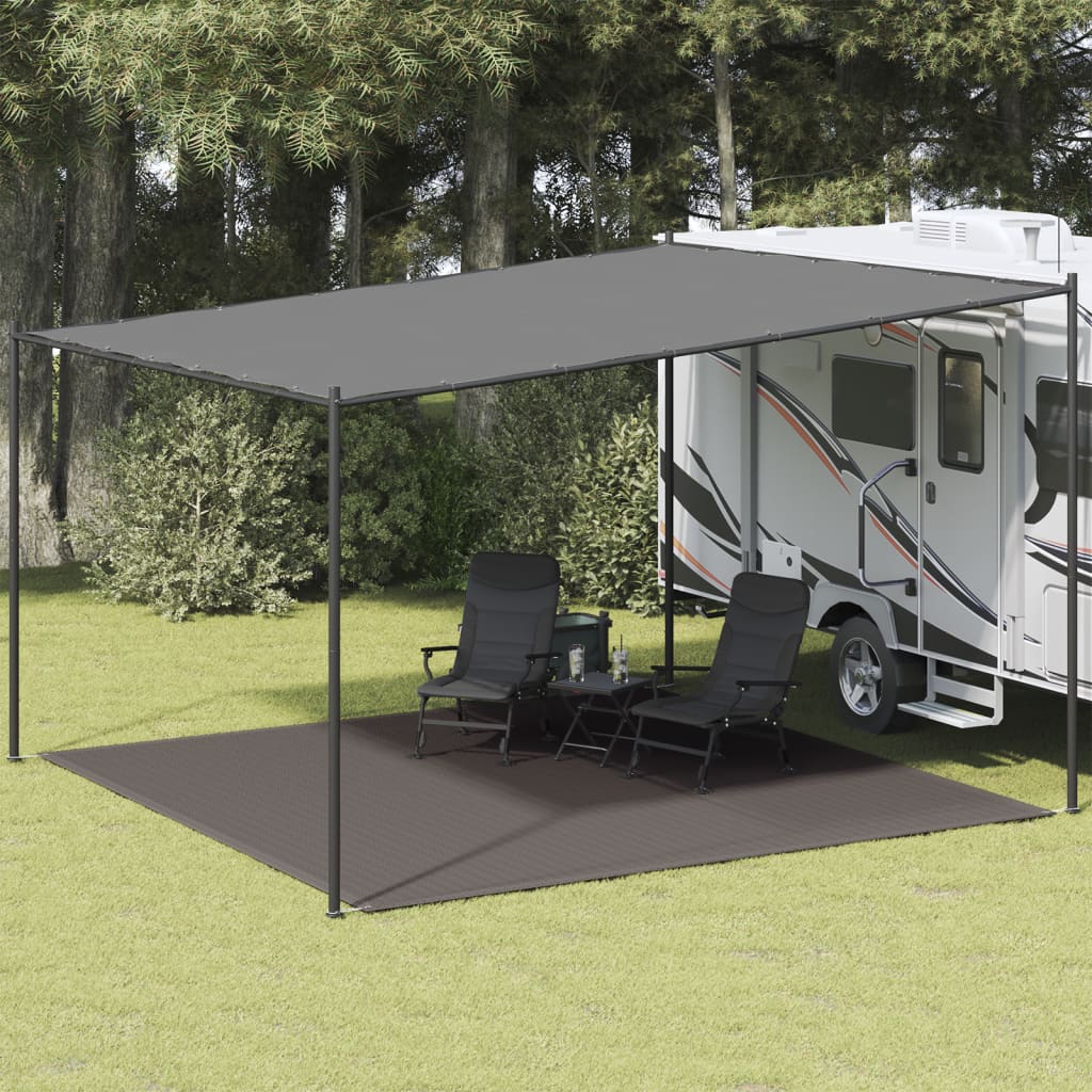 Tappeto da Tenda 400x400 cm Antracite