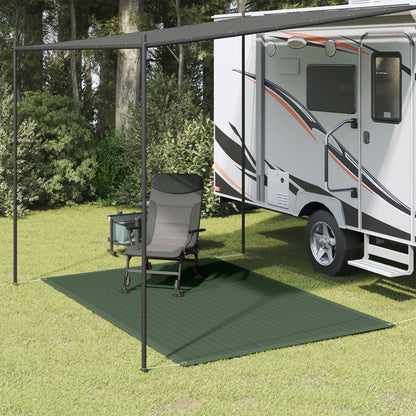 Tappeto da Tenda 200x300 cm Verde Scuro