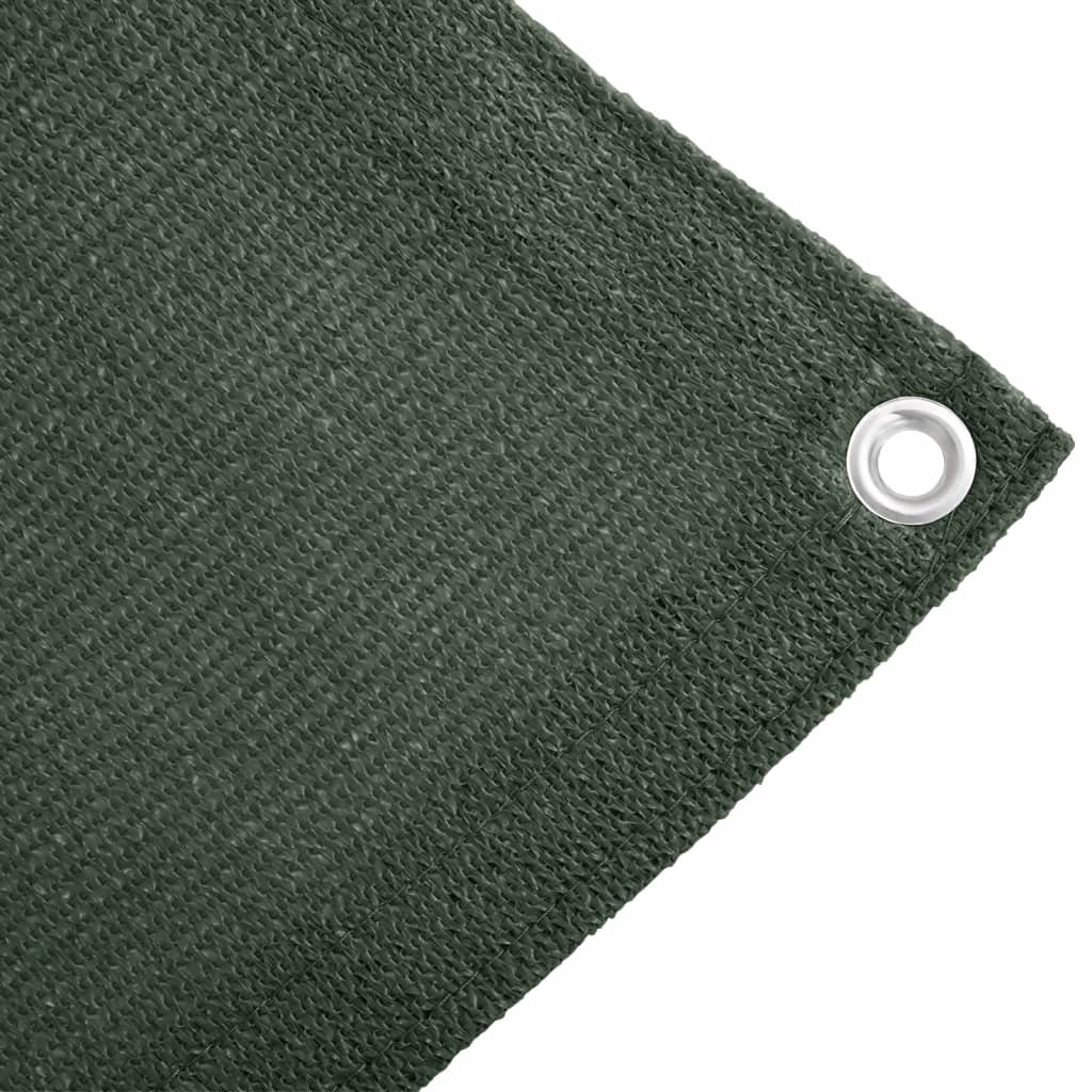 Tappeto da Tenda 250x250 cm Verde Scuro