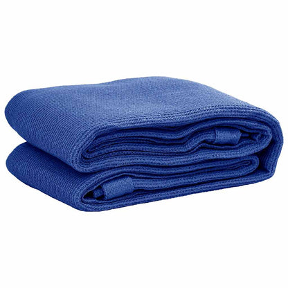 Tappeto da Tenda 250x250 cm Blu in HDPE