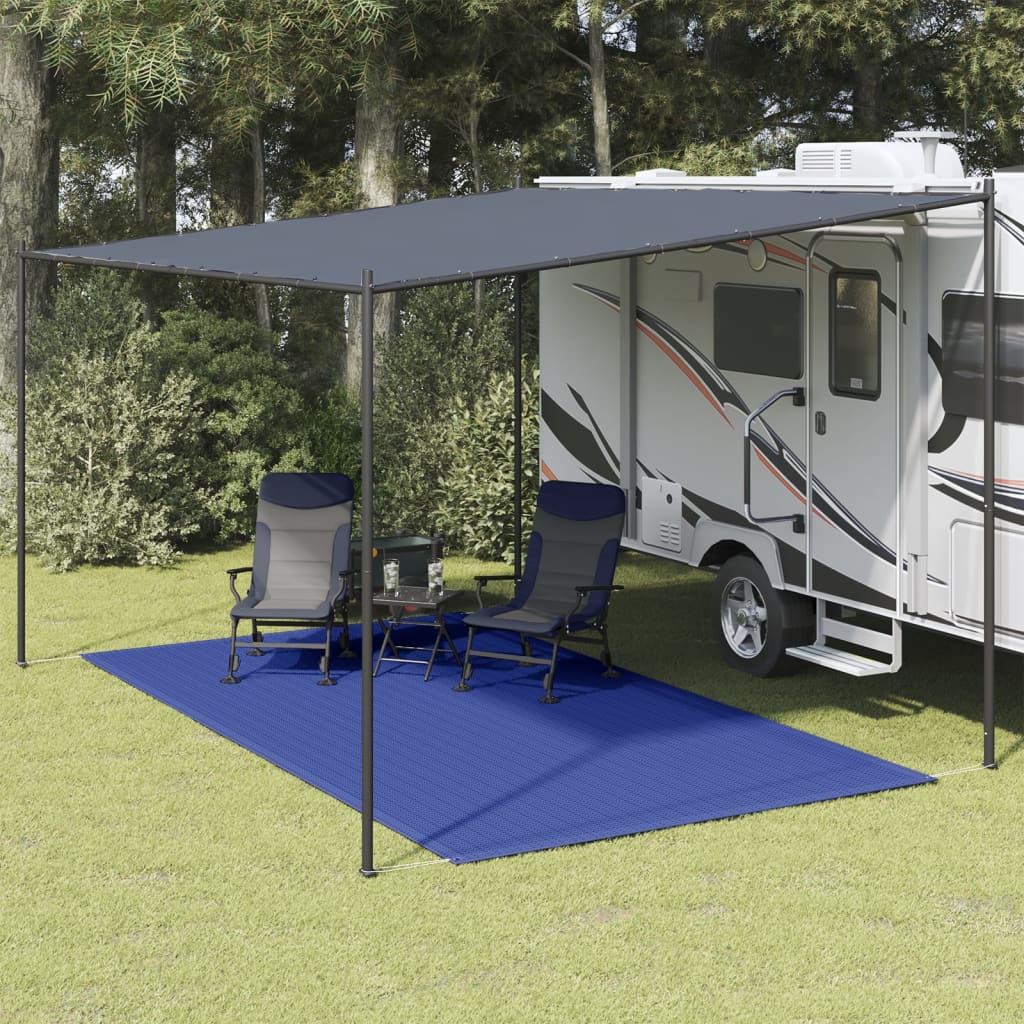 Tappeto da Tenda 250x350 cm Blu