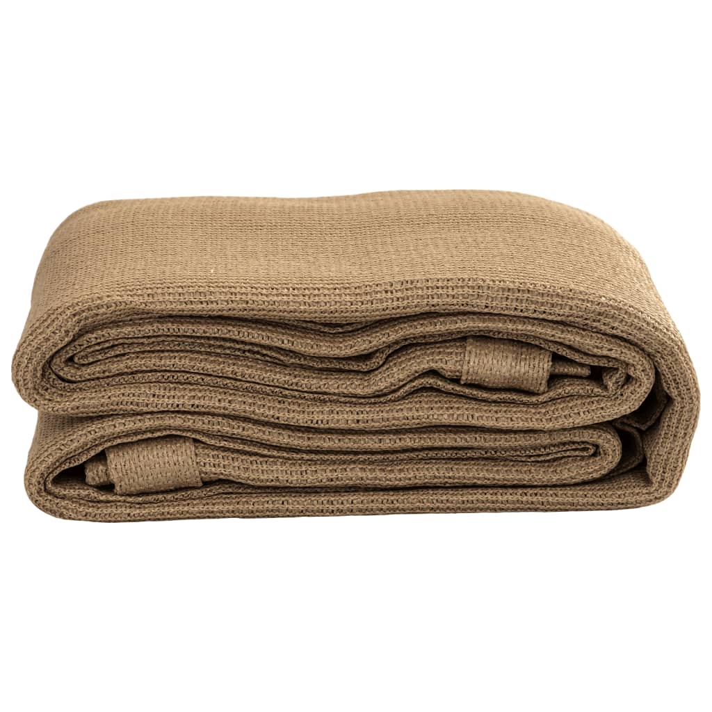 Tappeto da Tenda 200x400 cm Grigio Talpa