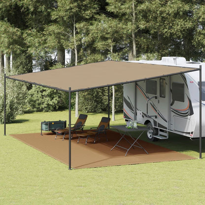 Tappeto da Tenda Tortora 400x800 cm HDPE