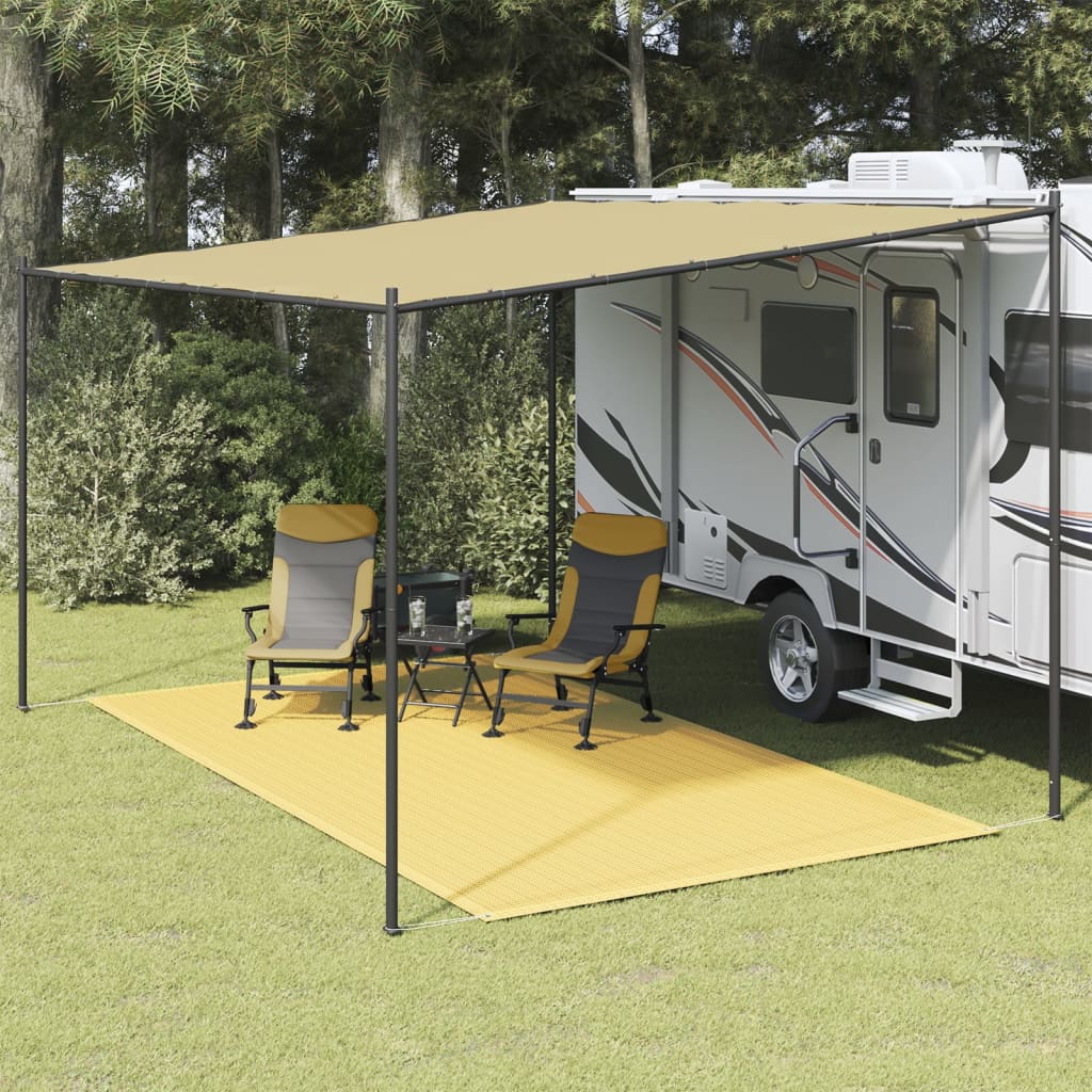 Tappeto da Tenda 250x350 cm Beige