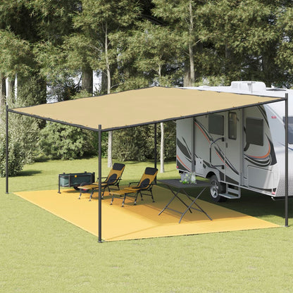 Tappeto da Tenda 400x600 cm Beige
