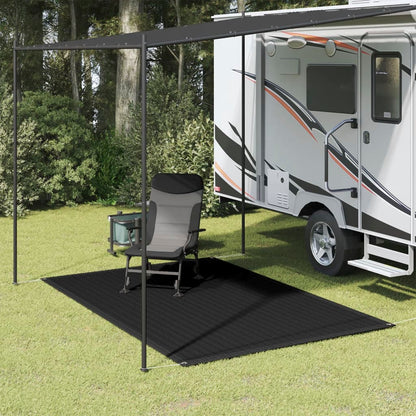 Tappeto da Tenda 200x300 cm Nero