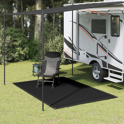 Tappeto da Tenda 250x300 cm Nero