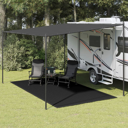 Tappeto da Tenda 250x400 cm Nero