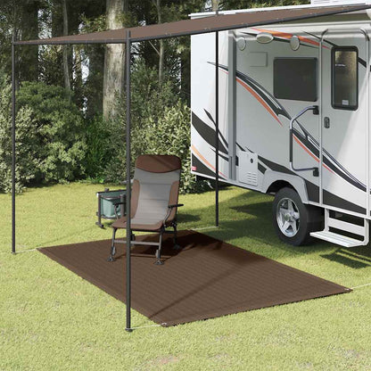 Tappeto da Tenda 250x200 cm Marrone