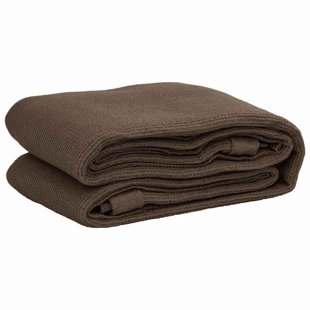 Tappeto da Tenda 250x500 cm Marrone