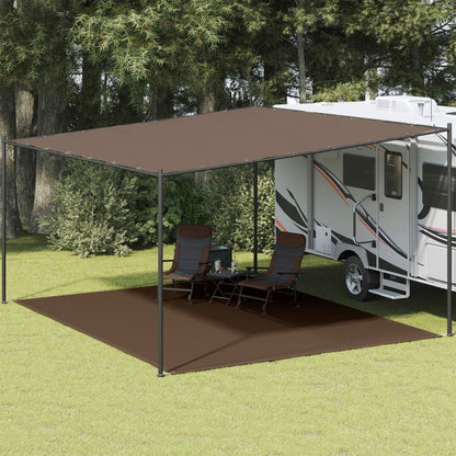 Tappeto da Tenda 400x500 cm Marrone