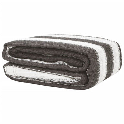 Tappeto da Tenda 200x300 cm Antracite e Bianco