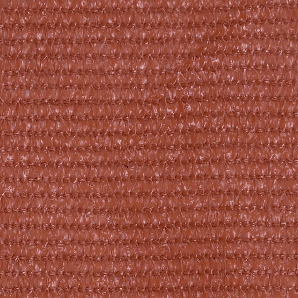 Paravento da Balcone Terracotta 75x500 cm in HDPE