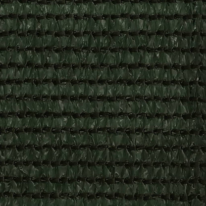 Schermo Frangivista per Balcone Verde Scuro 75x500 cm in HDPE