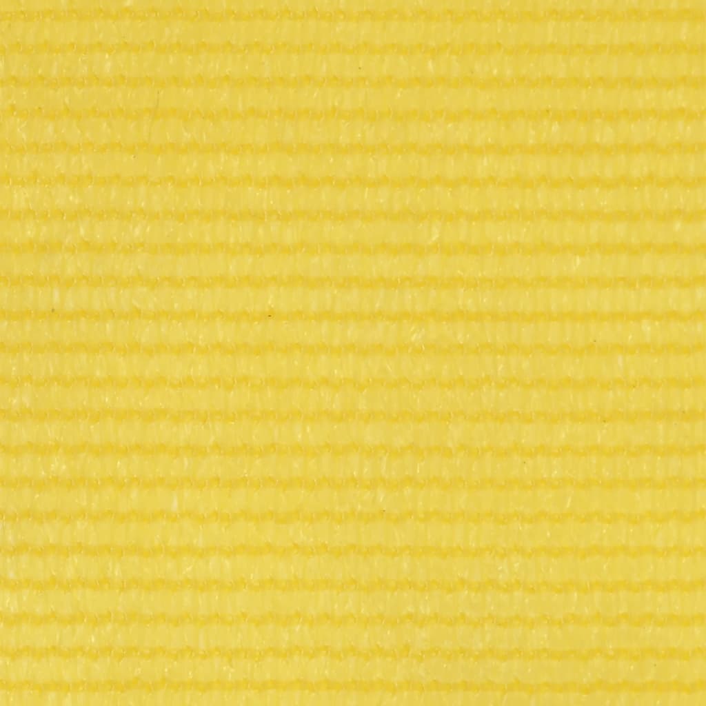 Paravento da Balcone Giallo 75x600 cm in HDPE