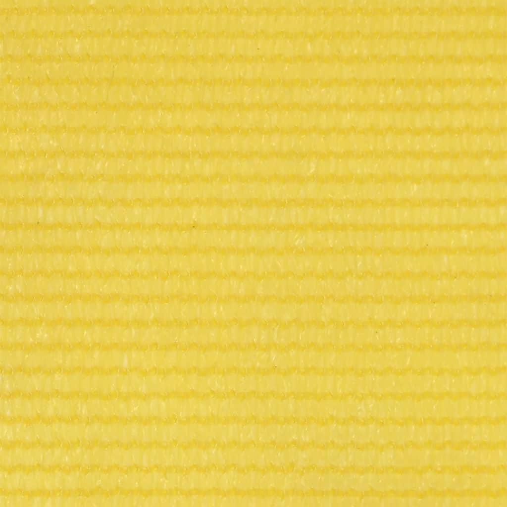 Schermo Frangivista per Balcone Giallo 90x300 cm in HDPE