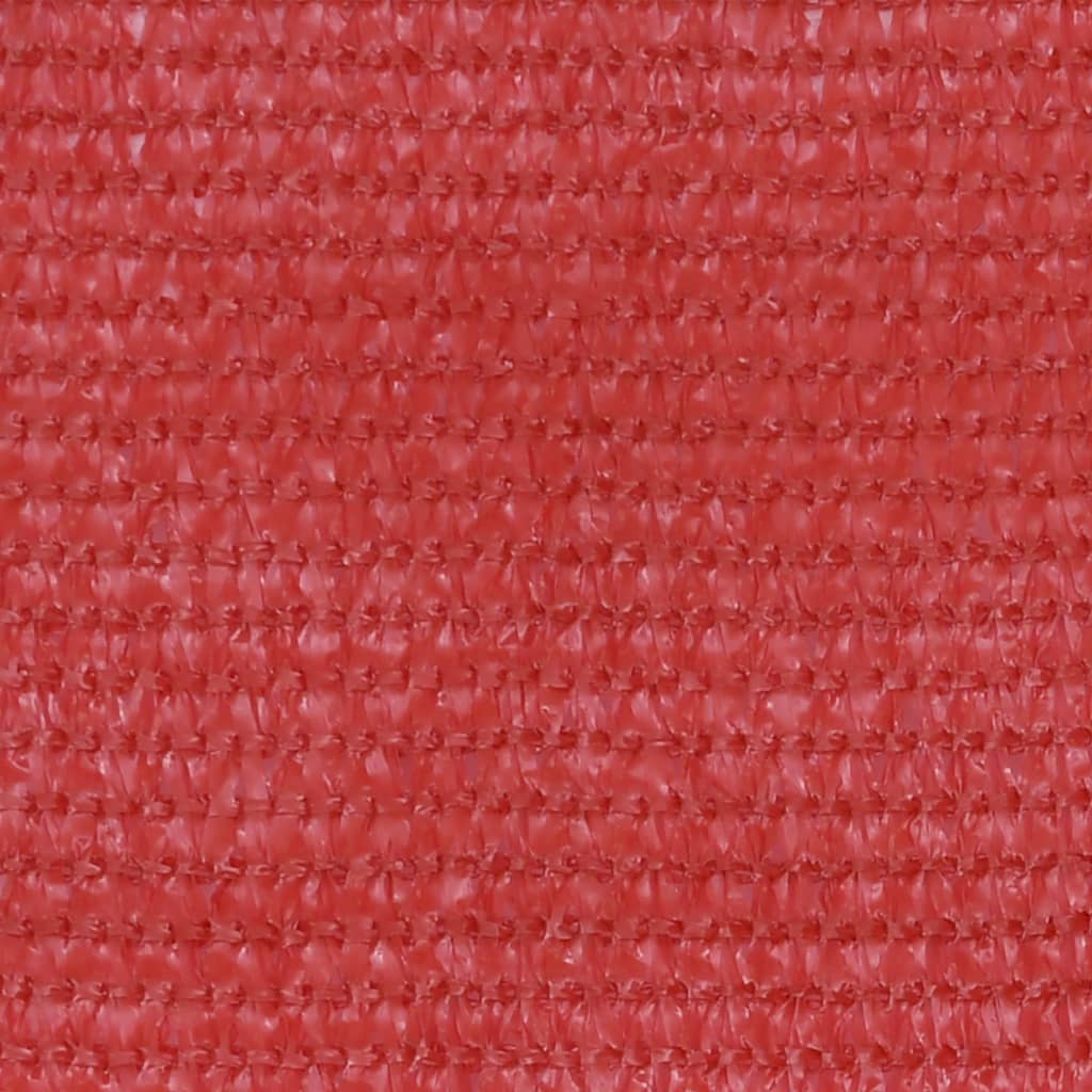 Paravento da Balcone Rosso 90x600 cm in HDPE