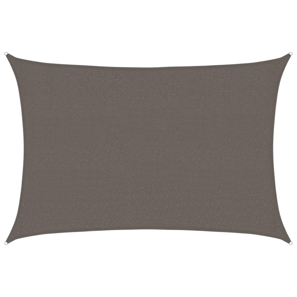 Vela Parasole 160 g/mÃ‚Â² Antracite 2,5x4 m in HDPE