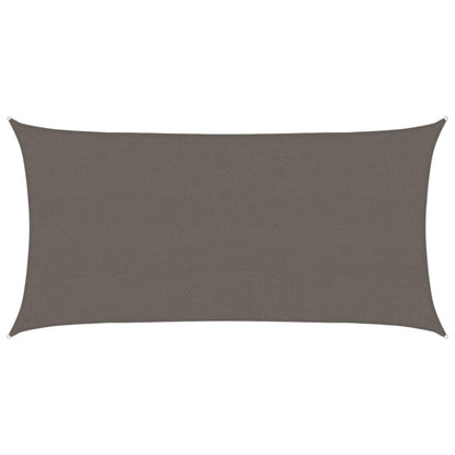 Vela Parasole 160 g/mÃ‚Â² Antracite 2,5x5 m in HDPE