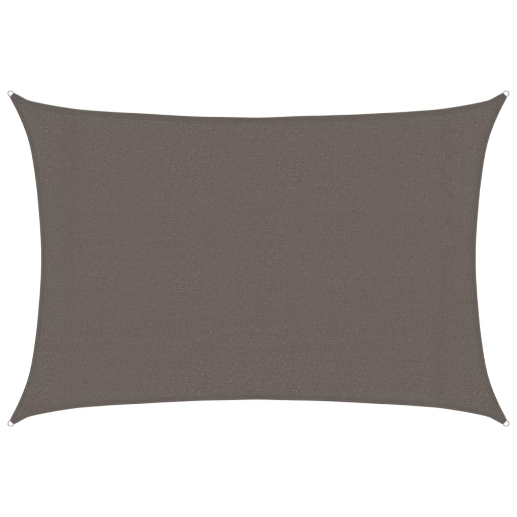 Vela Parasole 160 g/mÃ‚Â² Antracite 3x4,5 m in HDPE
