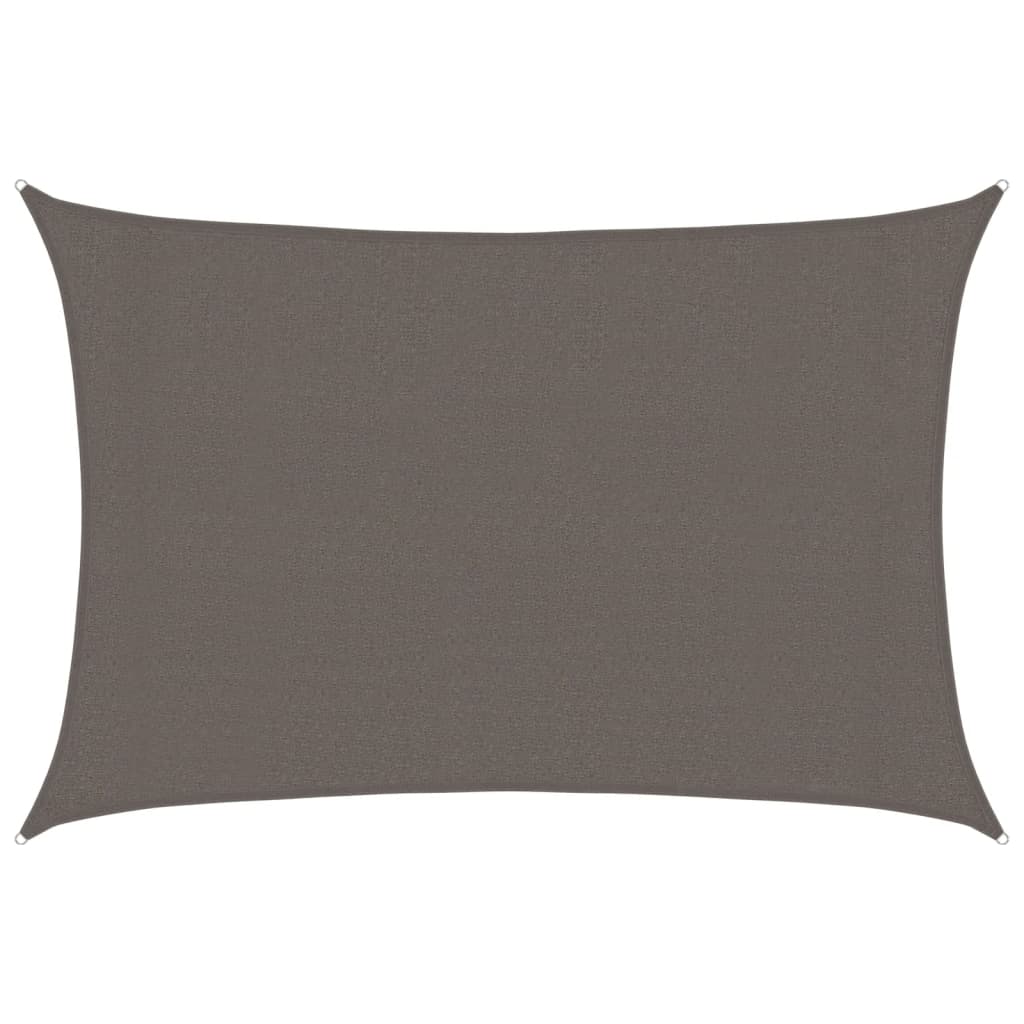 Vela Parasole 160 g/mÃ‚Â² Antracite 3x5 m in HDPE