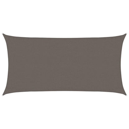 Vela Parasole 160 g/mÃ‚Â² Antracite 3x6 m in HDPE