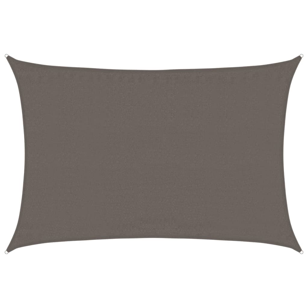 Vela Parasole 160 g/mÃ‚Â² Antracite 3,5x4,5 m in HDPE