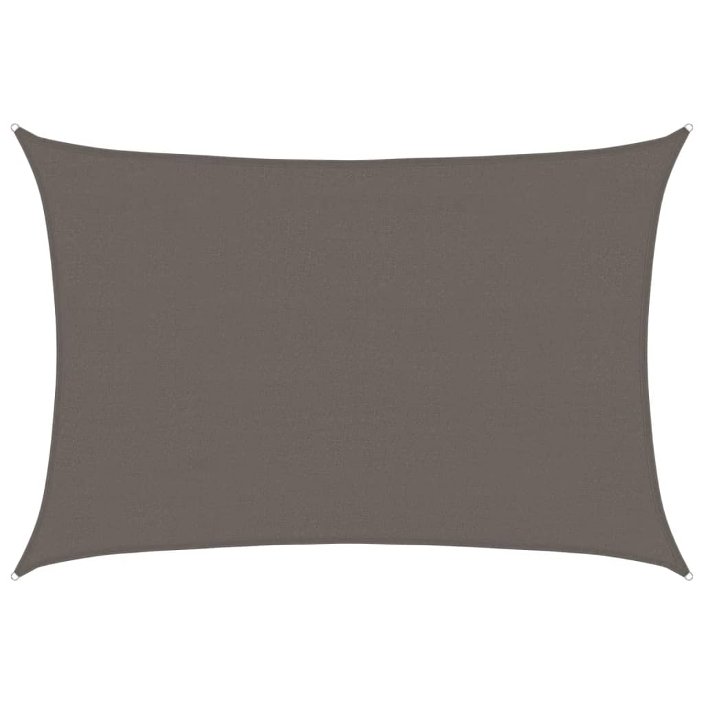Vela Parasole 160 g/mÃ‚Â² Antracite 4x5 m in HDPE