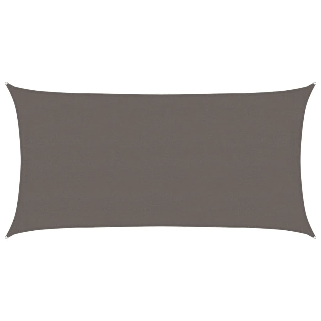 Vela Parasole 160 g/mÃ‚Â² Antracite 4x7 m in HDPE