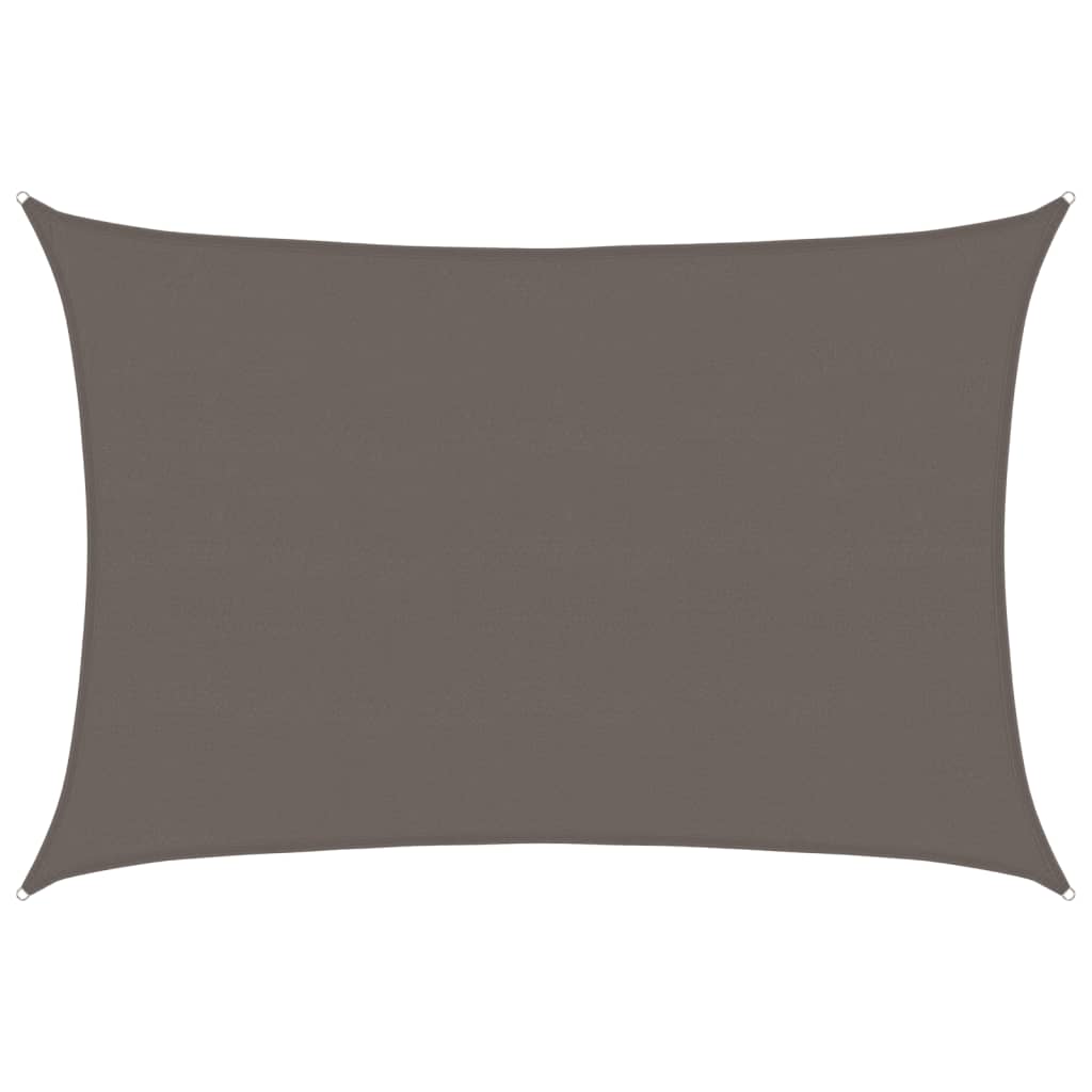 Vela Parasole 160 g/mÃ‚Â² Antracite 5x7 m in HDPE
