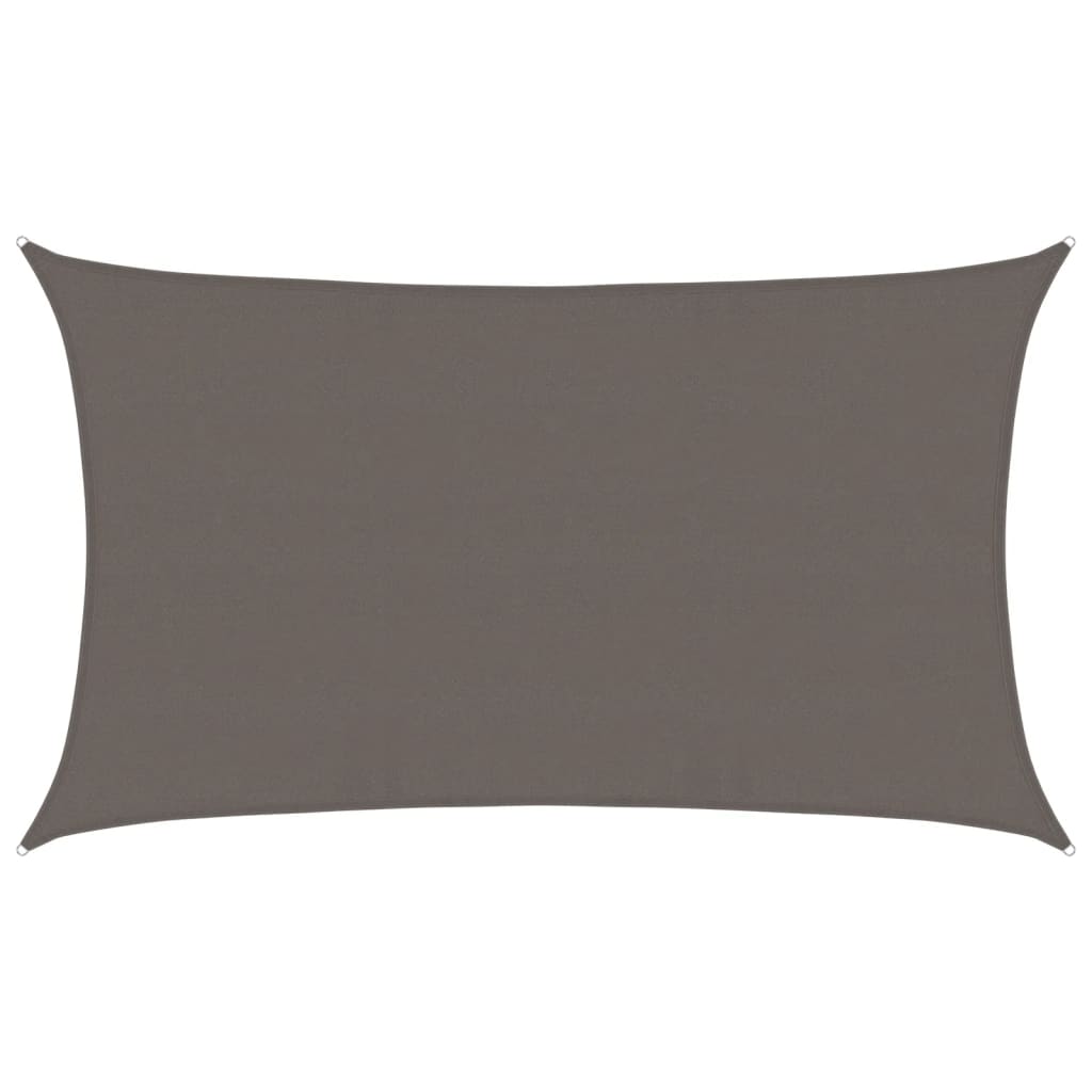 Vela Parasole 160 g/mÃ‚Â² Antracite 5x8 m in HDPE