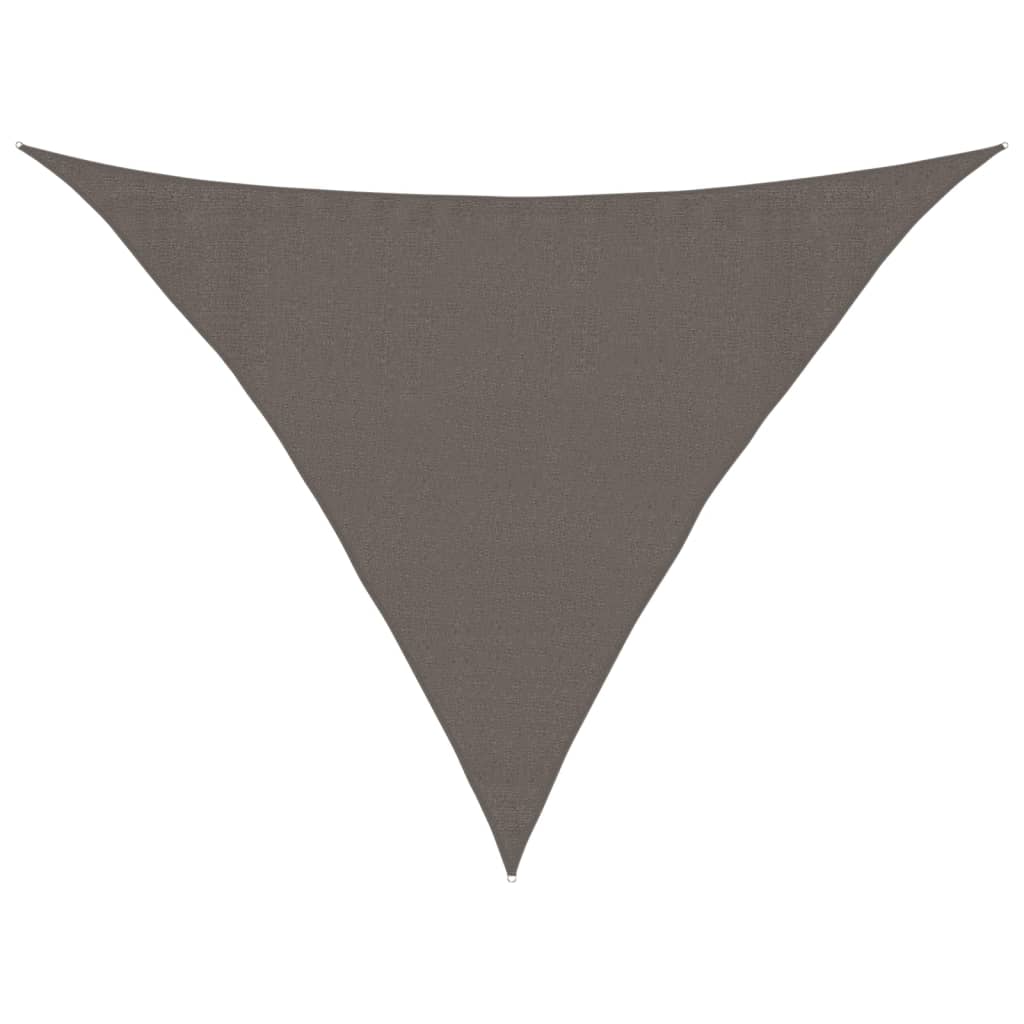 Vela Parasole 160 g/mÃ‚Â² Antracite 3,5x3,5x4,9 m in HDPE