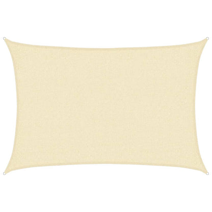Vela Parasole 160 g/mÃ‚Â² Crema 2x2,5 m in HDPE