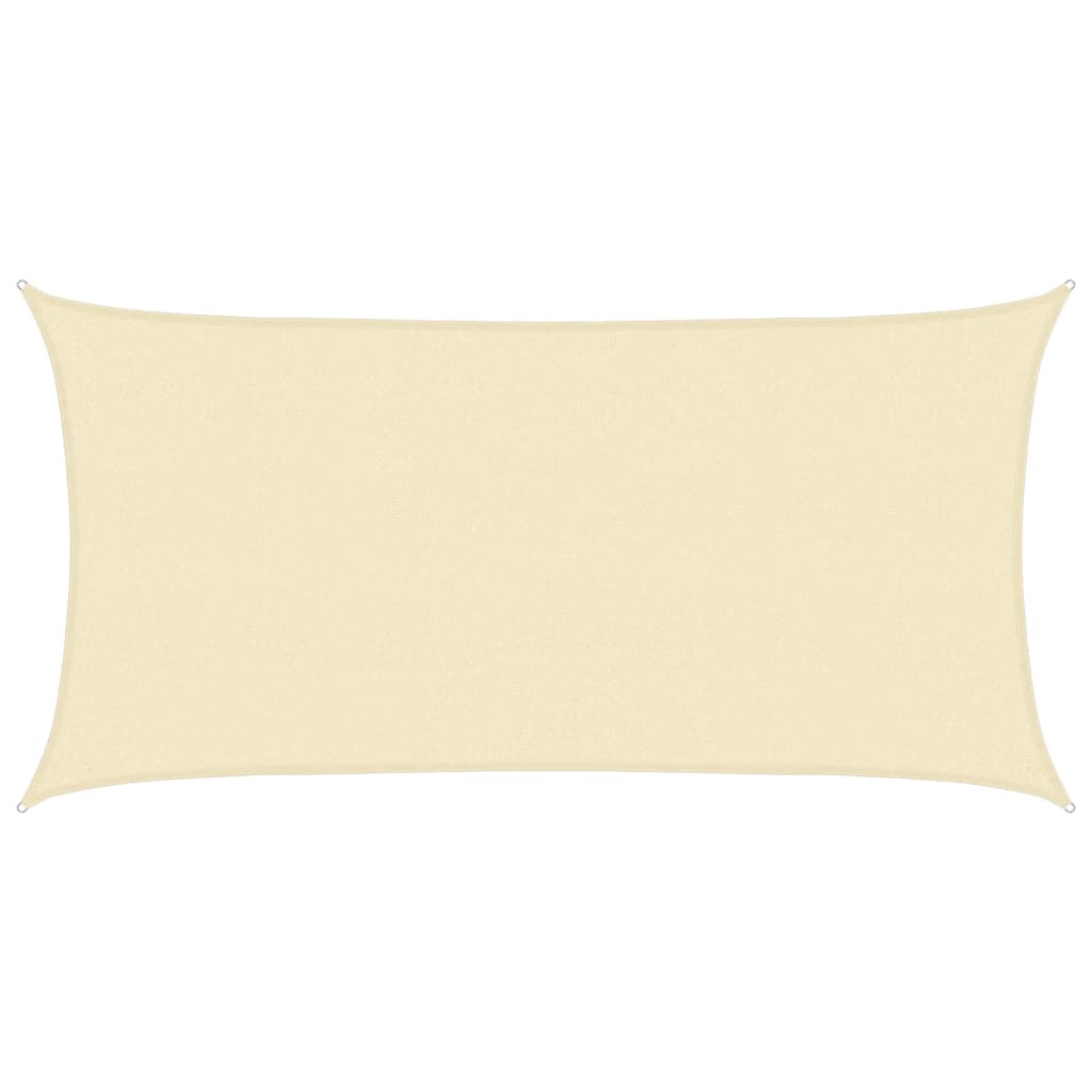 Vela Parasole 160 g/mÃ‚Â² Crema 2,5x5 m in HDPE