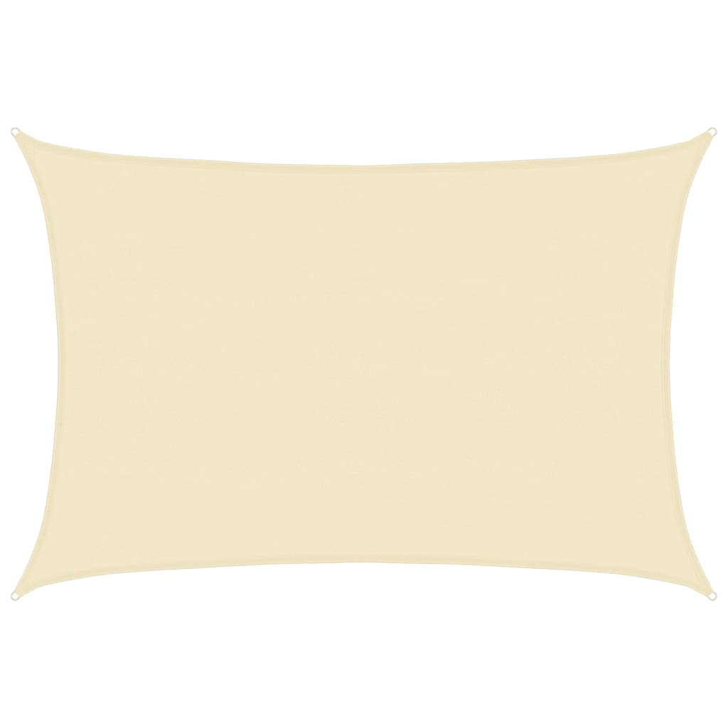 Vela Parasole 160 g/mÂ² Crema 5x7 m in HDPE