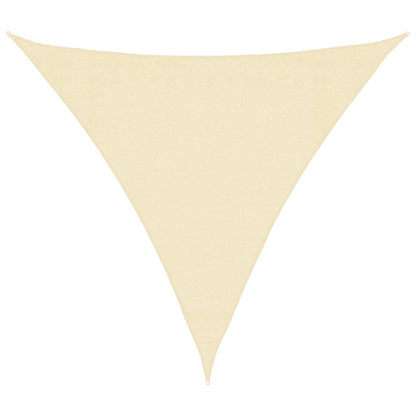 Vela Parasole 160 g/mÂ² Crema 3x3x3 m in HDPE